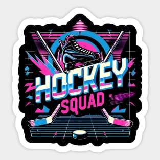 Hockey squad Sticker